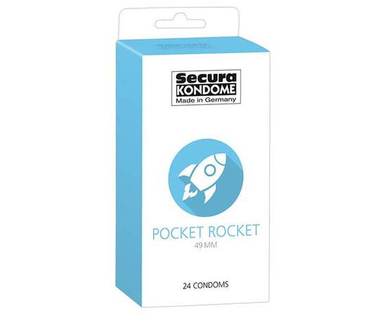 Презервативи Secura Pocket Rocket 49мм 24бр мнения и цена с намаление от sex shop