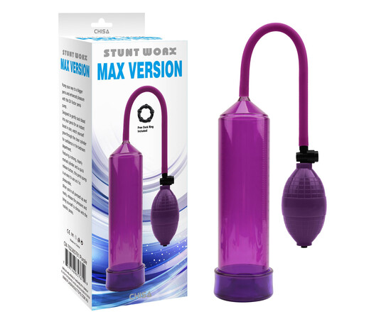 Пенис помпа MAX VERSION Purple мнения и цена с намаление от sex shop