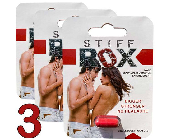 3 x Stiff Rox - секс стимулант за ерекция мнения и цена с намаление от sex shop