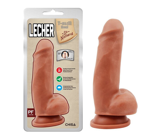 Реалистично дилдо с тестиси Lecher Latin мнения и цена с намаление от sex shop