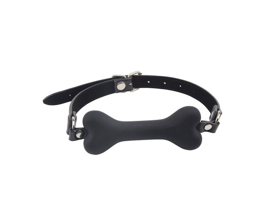 Запушалка за уста Doggle Bone Bit Gag-Black мнения и цена с намаление от sex shop