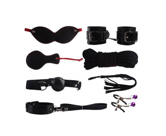BDSM κомплект Bondage Kit in black 8 части мнения и цена с намаление от sex shop