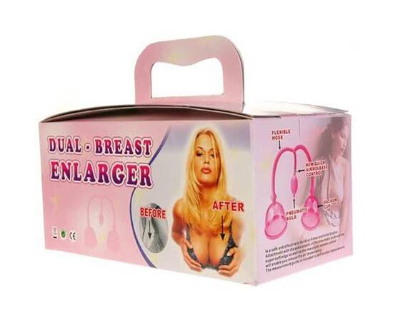Помпа за уголемяване на бюста Dual-Breast Enlarger мнения и цена с намаление от sex shop