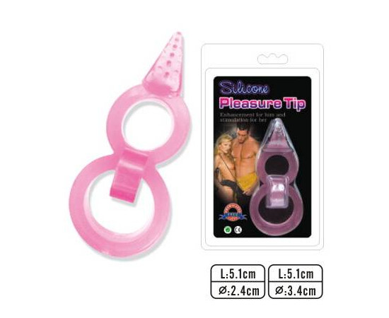 Двоен пенис ринг Pleasure Tip мнения и цена с намаление от sex shop