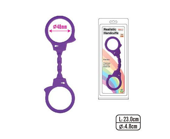 Силиконови белезници Small handcuffs in purple мнения и цена с намаление от sex shop