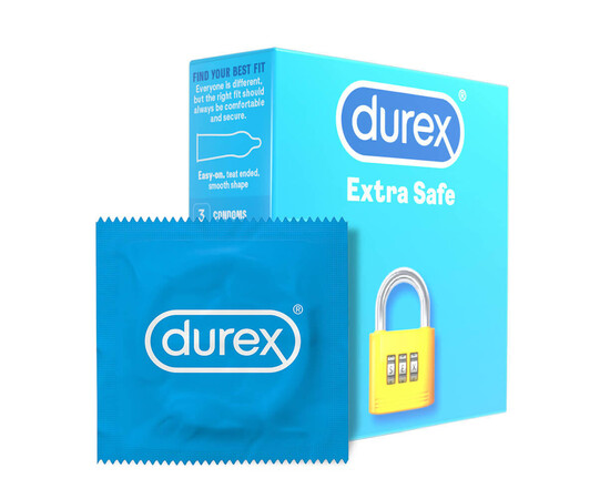 Презервативи Durex Extra Safe - Safe condoms (3pcs) мнения и цена с намаление от sex shop