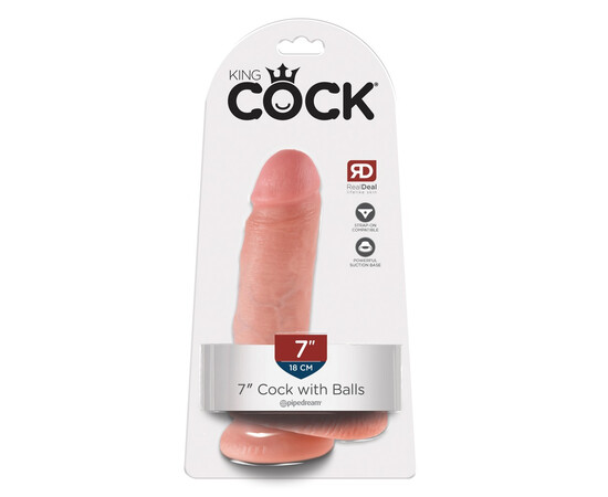 Дилдо 7" Cock with Balls мнения и цена с намаление от sex shop