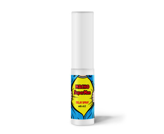 Macho Super Man Dealy Spray Спрей за задържане мнения и цена с намаление от sex shop