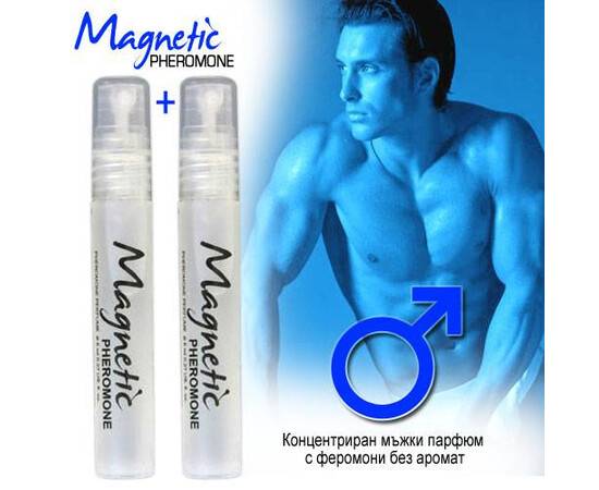 2бр. Концентриран мъжки парфюм с феромони "Magnetic Pheromone" мнения и цена с намаление от sex shop