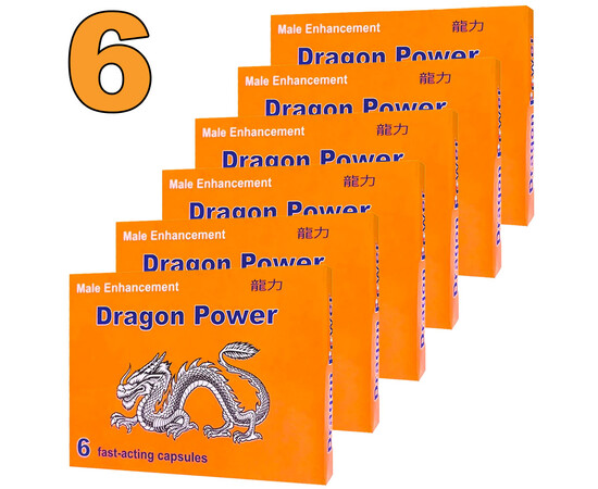 6 x Капсули за ерекция Dragon Power 6x6 капсули мнения и цена с намаление от sex shop