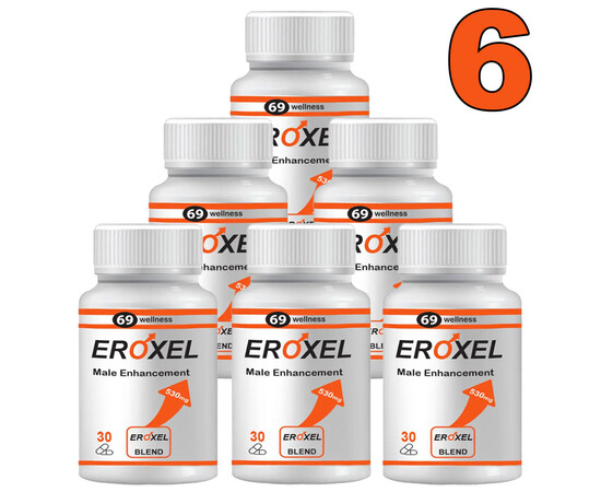 6 x Eroxel капсули за уголемяване на пениса 6x30 капсули мнения и цена с намаление от sex shop