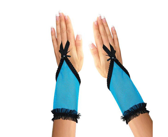 Мрежести ръкавици в синьо мнения и цена с намаление от sex shop