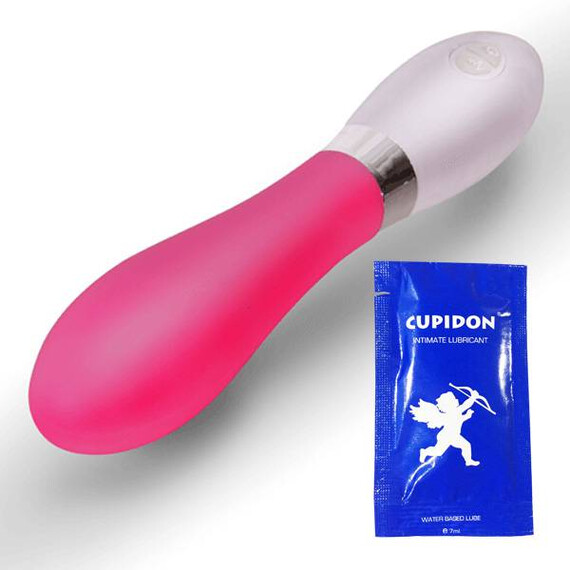 Луксозен вибратор Ding Dong Pink + подарък лубрикант  Луксозни вибратори
