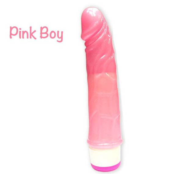 Pink Boy реалистичен пенис вибратор  Реалистични вибратори