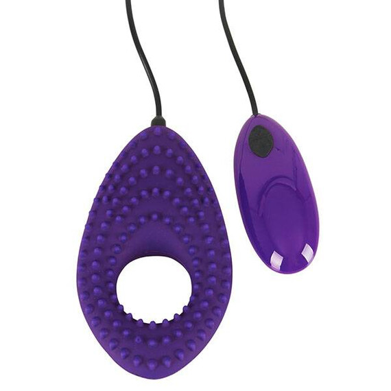 ВИБРО-ЯЙЦЕ И ВИБРО-ПРЪСТЕН COUPLE'S CUSHION PURPLE  Вибро-стимулатори