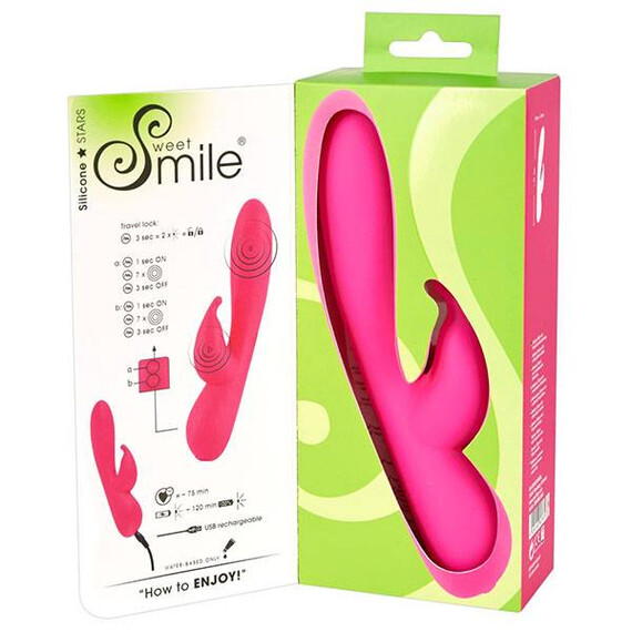 Вибратор Rechargeable Rabbit Sweet Smile  G-Spot вибратори