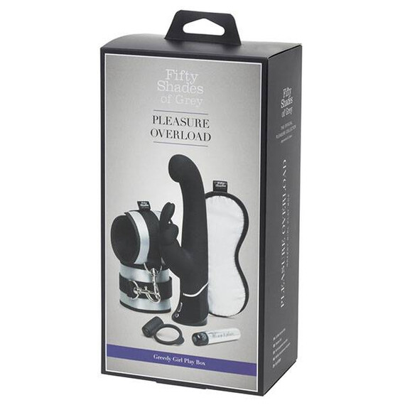 Секси комплект Pleasure Overload Greedy Play Box Fifty Shades of Grey  Подарък за Жена