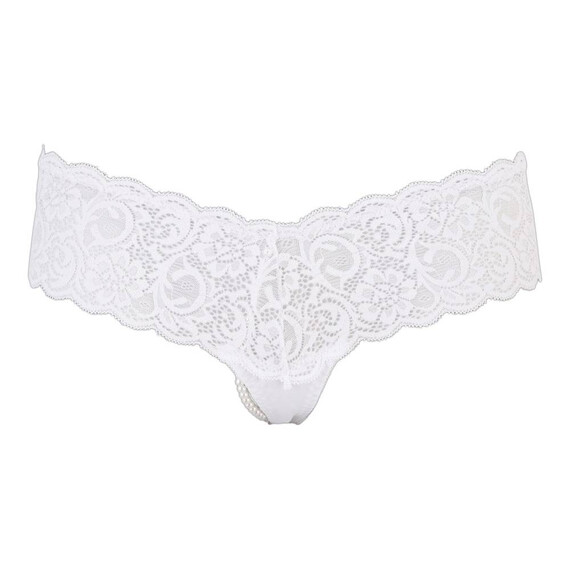 Перлени прашки в бяло  Прашки и бикини