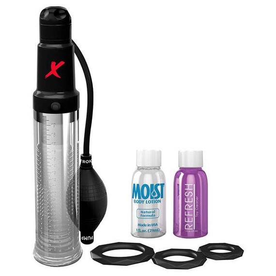 Пенис помпа/мастурбатор PDX ELITE Suck-N-Pump Stroker  Пенис Уголемяване