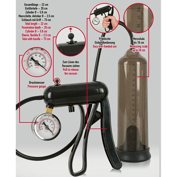 Пенис помпа Mister Boner Professionals Pump  Пенис Уголемяване