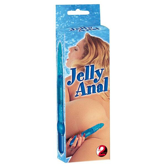 Анален вибратор Jelly Anal Blue  Анални вибратори