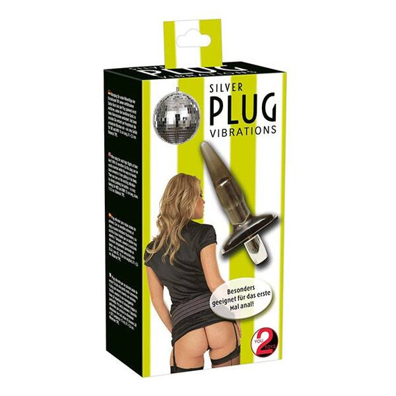 Анален разширител Silver Plug Vibrations  Анални разширители