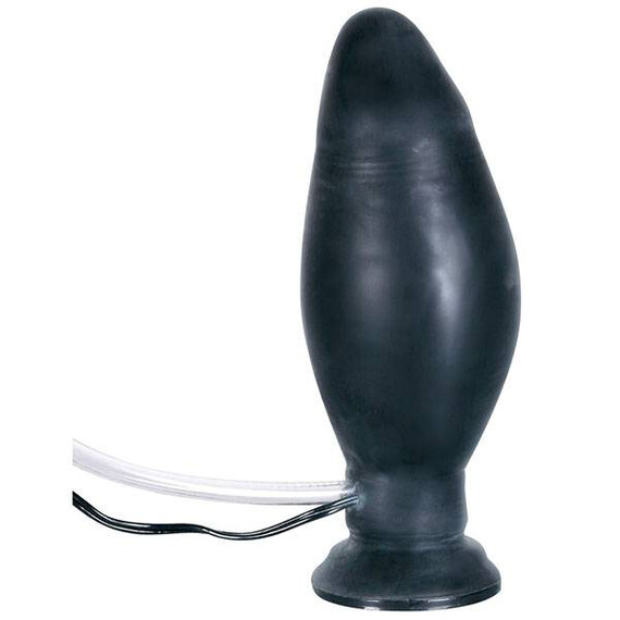 Надуваемо анално дилдо Temptation Black Vibrator  Анални вибратори Надуваемо анално дилдо Temptation Black Vibrator  Анални вибратори