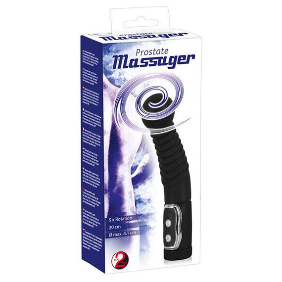 Простатен масажор с ротираща глава  Простатни масажори