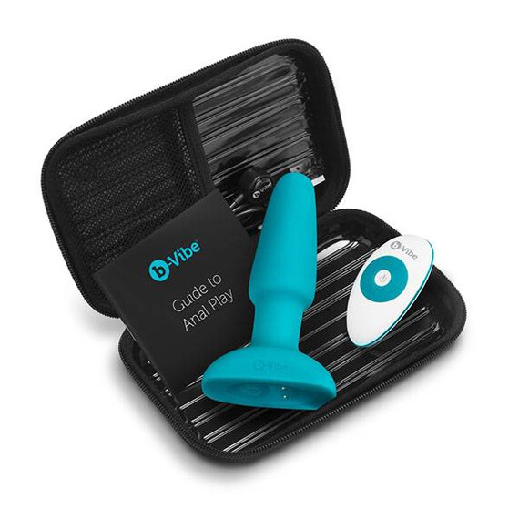 Анален вибратор с ротиращи перли Vibro-Anal plug b-Vibe  Анални вибратори