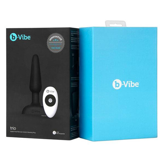 Анален вибратор b-Vibe trio plug  Анални вибратори