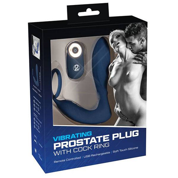 Простатен масажор с вибрация Vibrating Prostate Plug  Простатни масажори Простатен масажор с вибрация Vibrating Prostate Plug  Простатни масажори