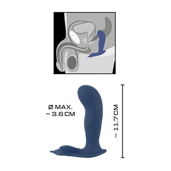 Простатен масажор Vibrating Butt Plug  Простатни масажори Простатен масажор Vibrating Butt Plug  Простатни масажори