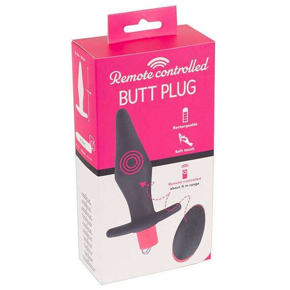 Анален разширител с вибрация Remote Controlled Butt Plug  Анални разширители