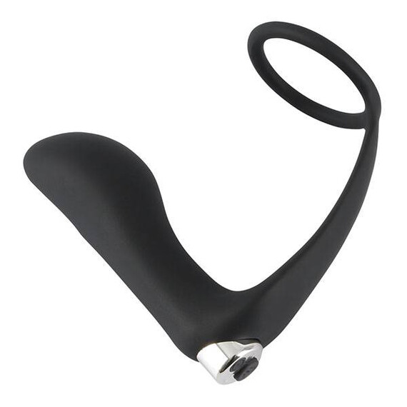 Простатен масажор с ринг Vibrating Ring&Plug  Простатни масажори