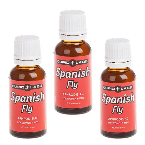 Испанска муха Купид Възбуждащи капки Spanish Fly 3х20ml  Възбуждащи