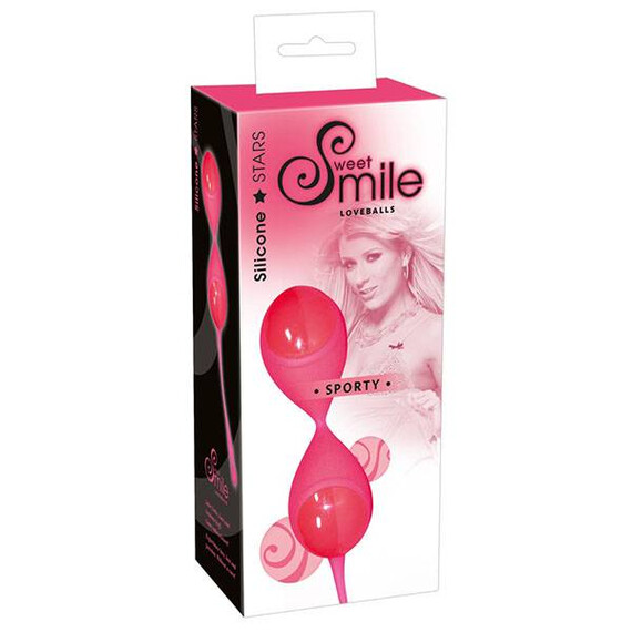 Вагинални топчета SWEET SMILE Loveballs SPORTY Pink  Вагинални Топчета