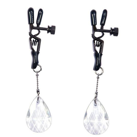 Щипки за зърна с камъчета Nipple Drops  Аксесоари