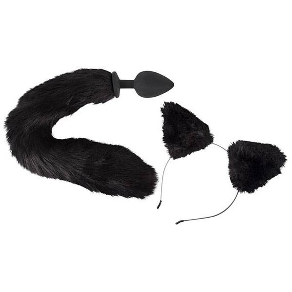 Комплект анален разширител и ушички Pet Play Plug&Ears  Анални разширители