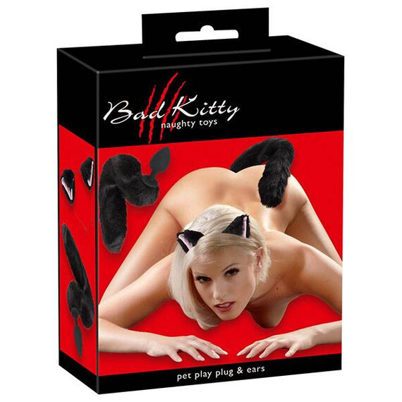 Комплект анален разширител и ушички Pet Play Plug&Ears  Анални разширители Комплект анален разширител и ушички Pet Play Plug&Ears  Анални разширители