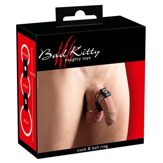 Пенис пристегач с метални рингове  Пенис Пристегачи