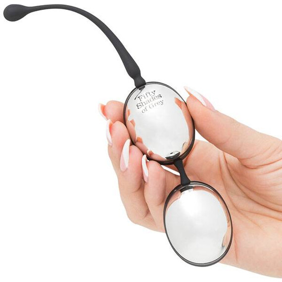 Вагинални топчета Inner Goddess Silver Jiggle Balls  Fifty Shades of Grey