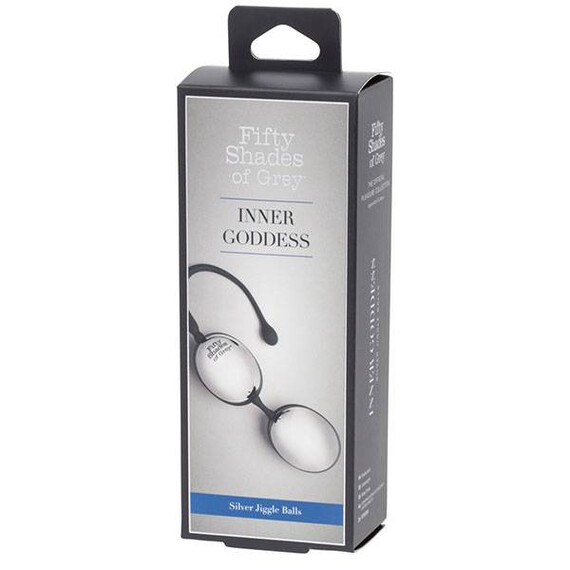 Вагинални топчета Inner Goddess Silver Jiggle Balls  Fifty Shades of Grey