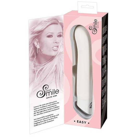 Вибратор Smile Easy White  G-Spot вибратори Вибратор Smile Easy White  G-Spot вибратори