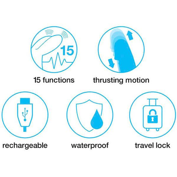 Hi-tech вибратор Thrusting Realistic  Hi-Tech вибратори Hi-tech вибратор Thrusting Realistic  Hi-Tech вибратори