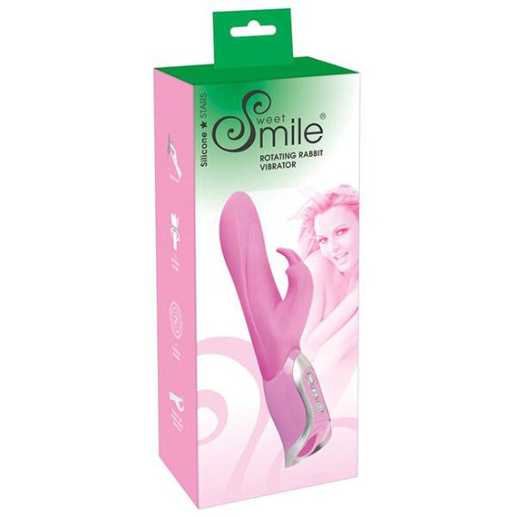 Hi-tech вибратор Sweet Smile Rotating Rabbit  Hi-Tech вибратори Hi-tech вибратор Sweet Smile Rotating Rabbit  Hi-Tech вибратори