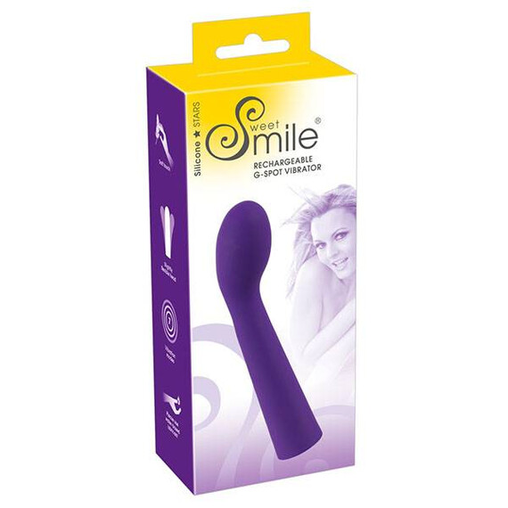 Вибратор Sweet Smile Rechargeable G-spot Purple  G-Spot вибратори