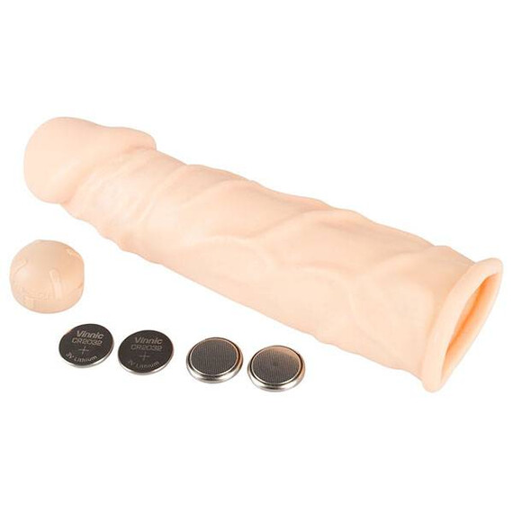 Вибриращ пенис накрайник Silicone Extension Vibrating  Пенис Накрайници Вибриращ пенис накрайник Silicone Extension Vibrating  Пенис Накрайници