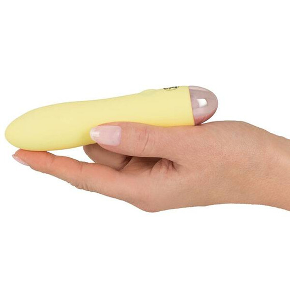 Мини вибратор Cuties Mini yellow  Вибро-стимулатори Мини вибратор Cuties Mini yellow  Вибро-стимулатори