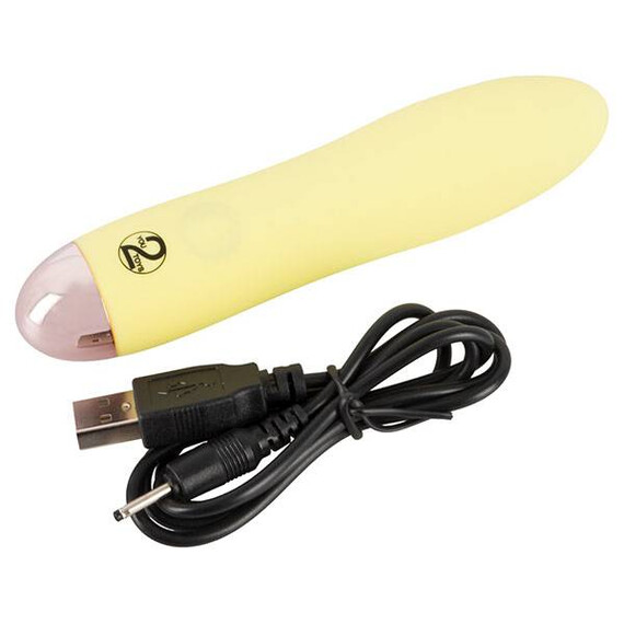 Мини вибратор Cuties Mini yellow  Вибро-стимулатори Мини вибратор Cuties Mini yellow  Вибро-стимулатори