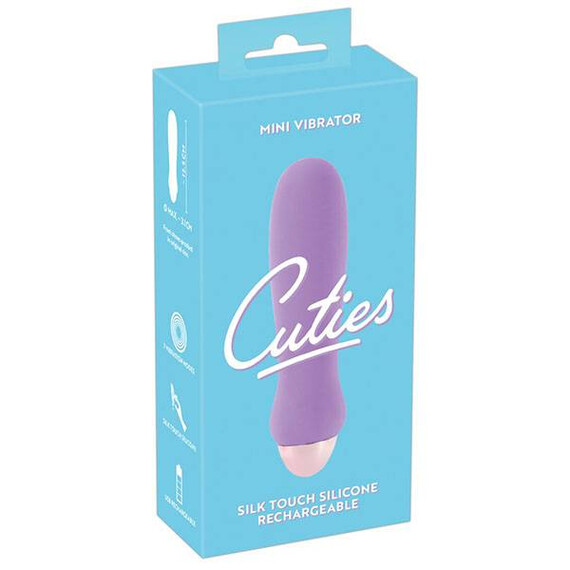 Мини вибратор Cuties Mini purple  Вибро-стимулатори